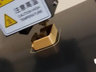 Volvo bed lock button Free 3D print model