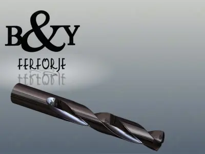 Broca Helicoidal de 20mm Helical Drill 20mm Free 3D model
