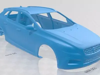 Volvo V40 Cross Country 2013 Printable Body Car 3D print model