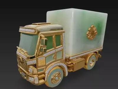 Truck Pendant  3D model