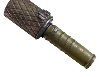 WWII RGD-33 grenade Low-poly 3D model