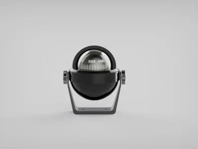 Magnetic Compass BS2 3D model