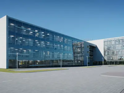 Office Building 3D model 531