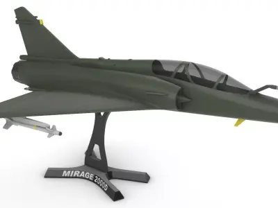Mirage 2000D 3D print model