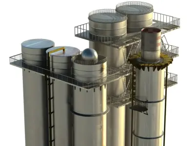 Industrial Models 3D model