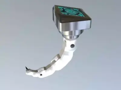 Robotic Arm Free low-poly 3D model buy