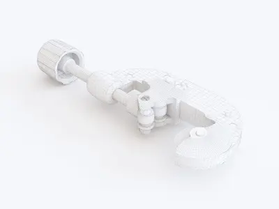 Pipes cutting tool 3D model