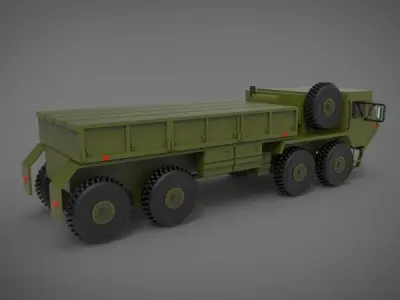 Oshkosh Military Vehicle 3D model purchase
