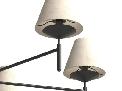 Dodie Chandelier Four Hands 3D model