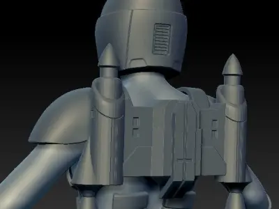 Rook Kast armor upgrade for One12 Scale figure 3D print model