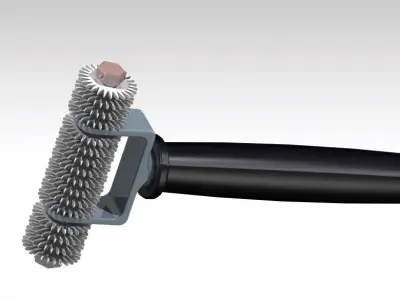 Carpet Seam Roller Free 3D model