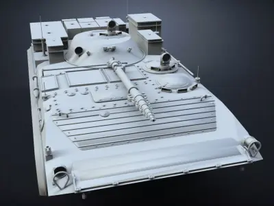 Infantry fighting vehicle BMP-1 3D print model