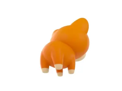 Character025 Dog 3D model