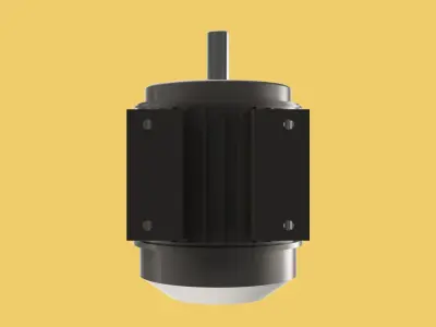 STANDART ELECTRIC MOTOR IEC  3D model