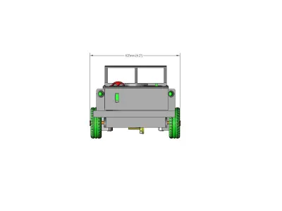 IR RC Jeep 3D print model