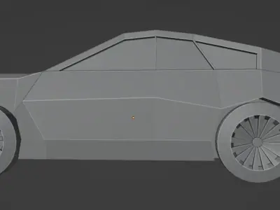 sport car Free low-poly 3D model