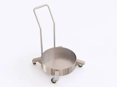 Trolley cart 02 3D model