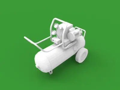 compressor 3D print model