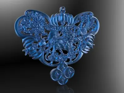jewelry Pendant Free 3D print model
