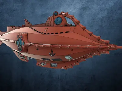 Nautilus Design 3D model