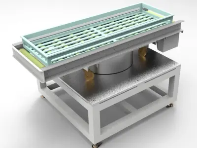 Rotating conveyor 3D model