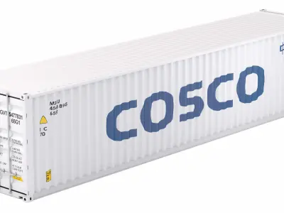 Cosco Chipping Container 3D model