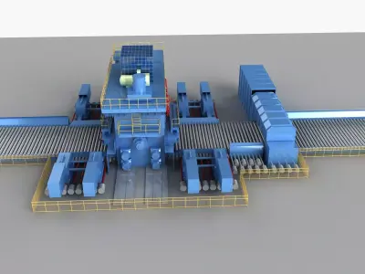 Rolling Equipment 3D model