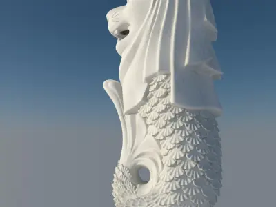  Merlion Statue 