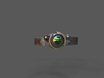  Steampunk  head props Pack 3 Low-poly 3D model