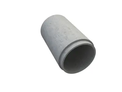 Concrete Pipe 3D model buy