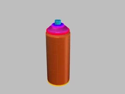 MONTANA spray can color spray 3D model