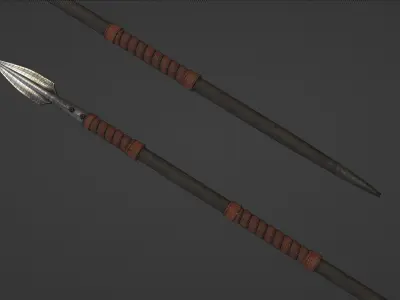 Medieval Weapon Pack Low-poly 3D model order