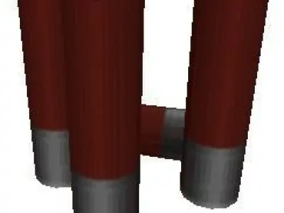 Super Low Poly Shotgun Pack Low-poly 3D model