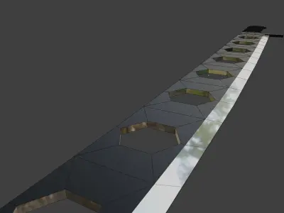 Lightweight Sword max-low-poly Free low-poly 3D model