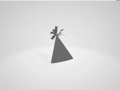 part y cap obj Free 3D model