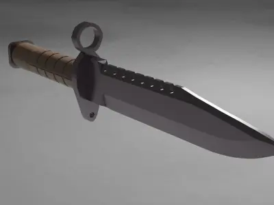 M9 Bayonet 3D model purchase