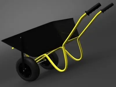 Wheelbarrow3 wheelbarrow 3D model