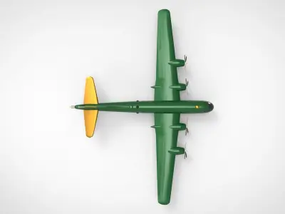  B-29 Superfortress 3D model