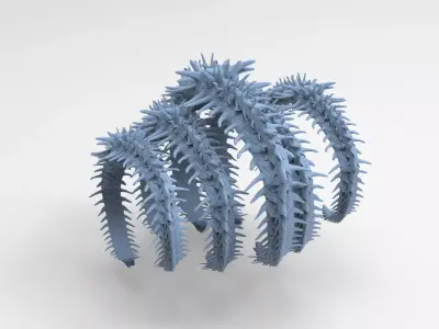Japanese Genma Spine bridge 4 3D model