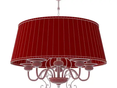 Pendant chandelier Driana 3D model