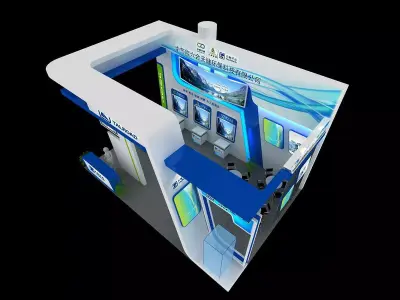 Exhibition - Area - 9X6-3DMAX2009-071 3D model