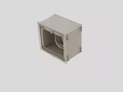 Underground Facility Power Cable Junction Box for 3D print 3D model