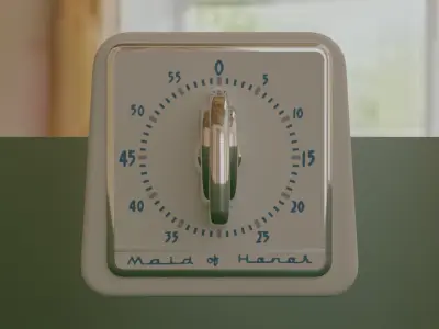 1950s Maid of Honor Kitchen Timer 3D model
