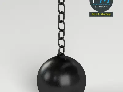 Wrecking ball 3D model