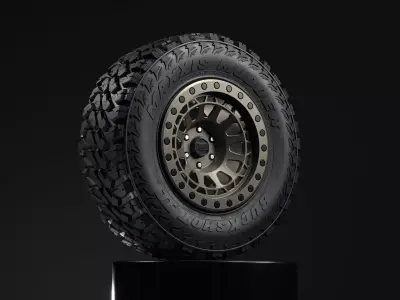 Maxxis Buckshot Mudder II MT-764 3D model