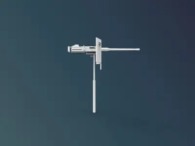 Weapon ship 3D print model