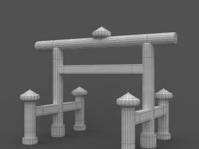 Shinmei Torii 3D model