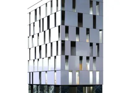 Apartment building 3D model