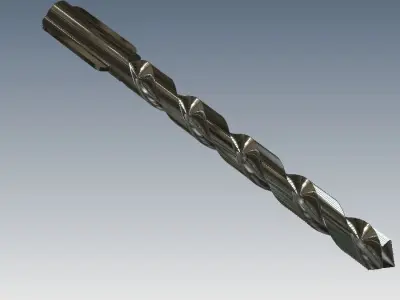 Drill Bit Free 3D model