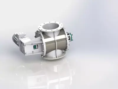 DN 250 AIR LOCK - AIR VALVE 3D model